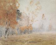 Levitan, Isaak Fog Autumn china oil painting reproduction